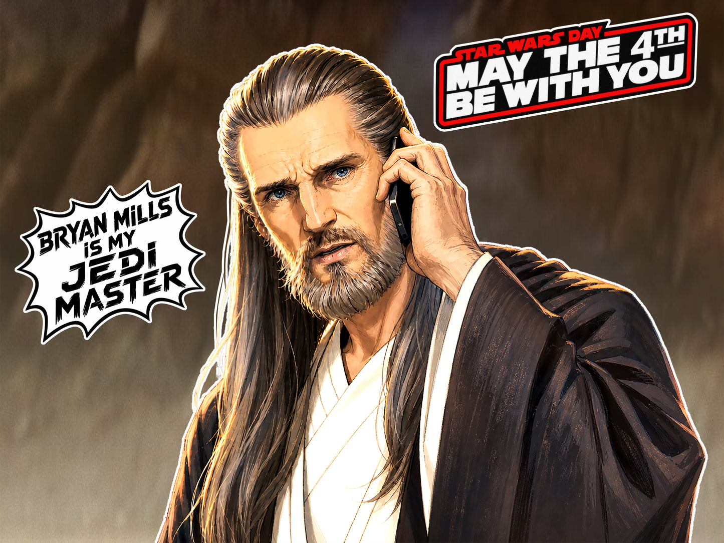 Bryan Mills is My Jedi Master ALIVE Version