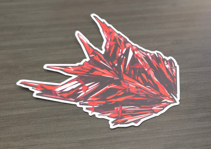 Shattered Insignia — Bloodstone (Red)