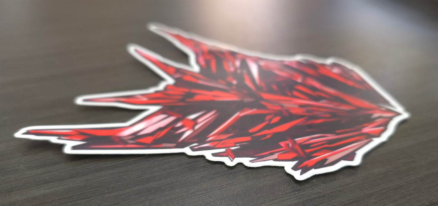 Shattered Insignia — Bloodstone (Red)