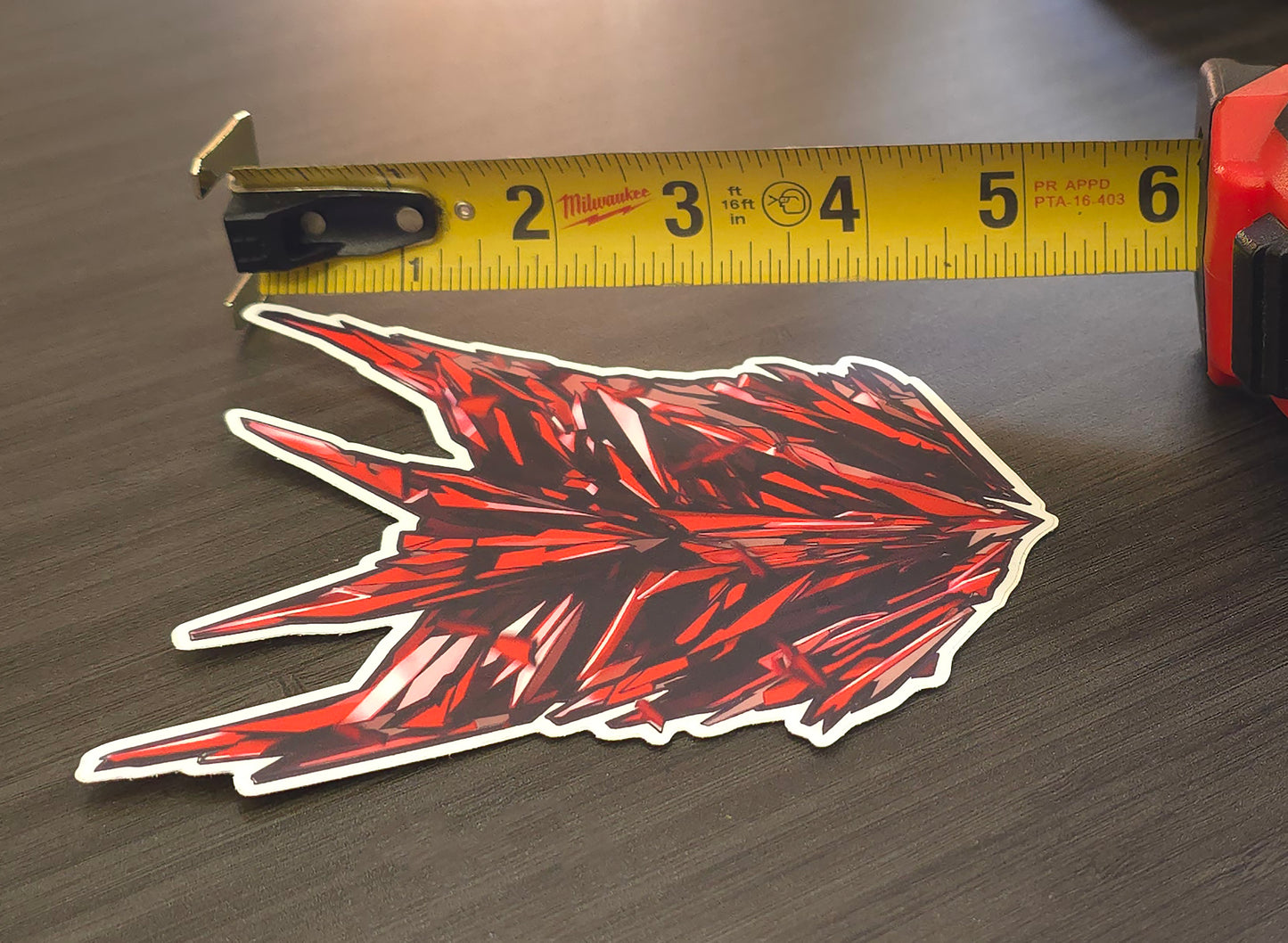 Shattered Insignia — Bloodstone (Red)